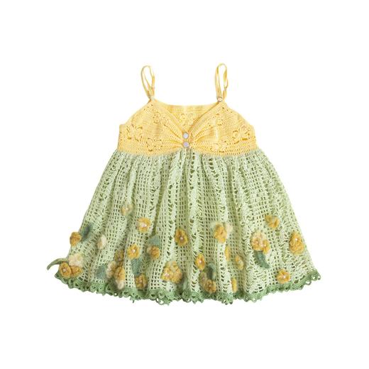 苏苏姐家杨枝春柳蕾丝裙手工diy编织钩针毛线团自制裙子材料包 商品图4