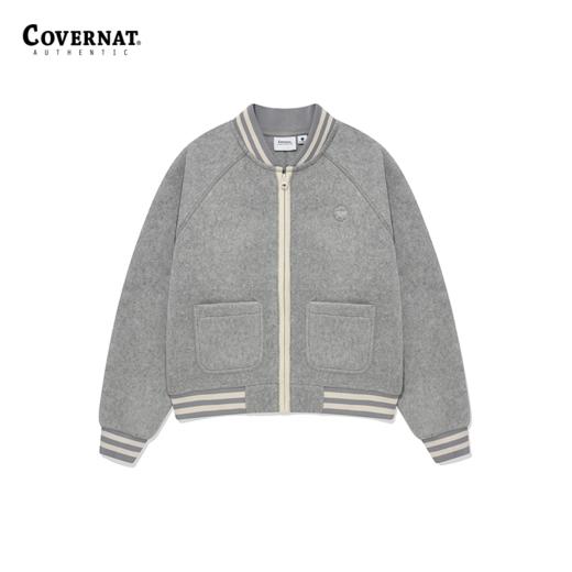 Covernat秋季新品女士四叶草心形摇粒绒夹克外套CO2303JK70 商品图2