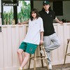 covernat韩国潮牌翻领短袖polo衫T恤简约男女情侣装休闲宽松上衣CO2302ST17 商品缩略图0