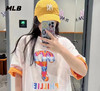 【一口价】【微瑕，如无货退款处理】MLB男女款情侣彩色印花logo休闲短袖3ATSM0933 商品缩略图2