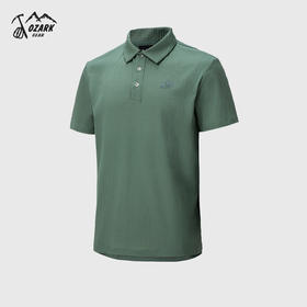 ZARK/奥索卡男子短袖春夏新品翻领速干凉爽功能 POLO衫359561