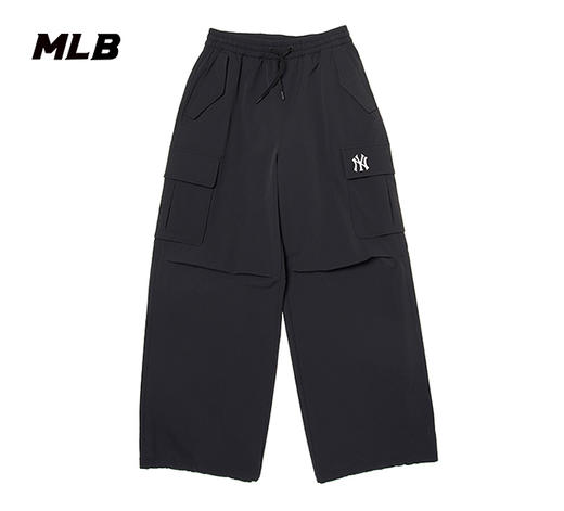 MLB男女同款小标多口袋梭织宽松长裤3FWPB0746 商品图0