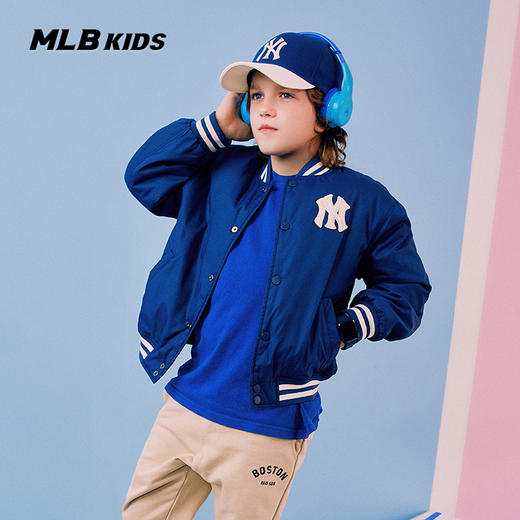 MLB儿童款男女童小标夹克外套7AJPBV134 商品图3