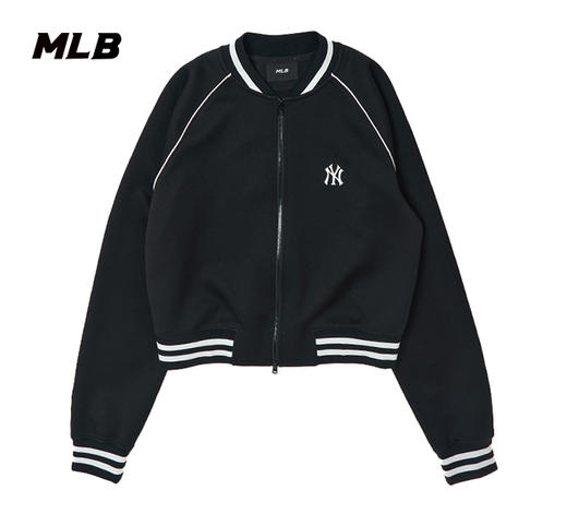 MLB女款小短款小标25春夏新款运动上衣3FTRV1251 商品图0