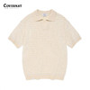 Covernat韩国潮牌时尚中款针织衫舒适透气翻领短袖2024年春夏CO2402KT03 商品缩略图0