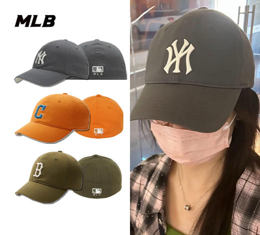 【一口价】MLB 基础系列 (BASIC) 软顶不可调节棒球帽3ACP2003N【无货退款介意勿拍】 商品图0