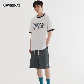 COVERNAT韩国潮牌小C标志工装风短裤男女同款潮流舒适2025春夏新