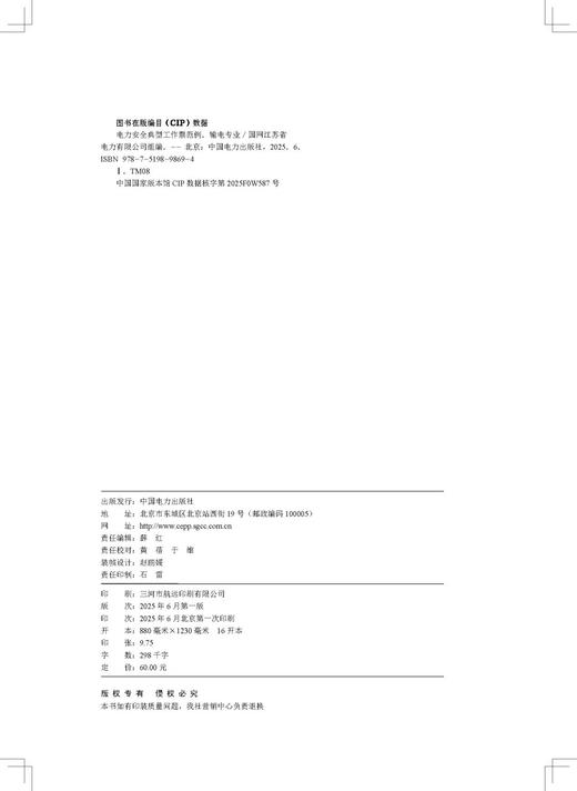 电力安全典型工作票范例 输电专业 商品图3