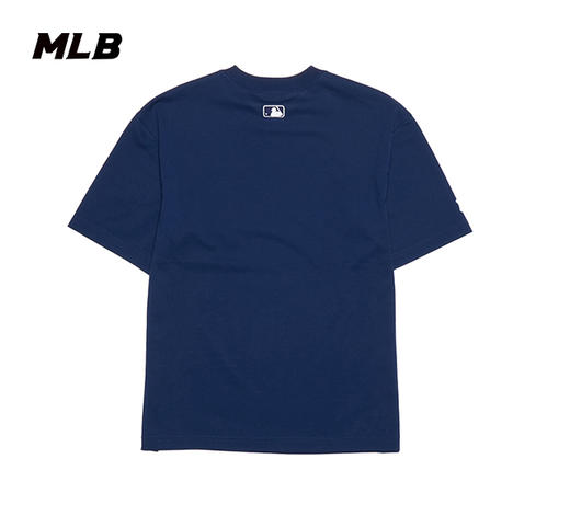 MLB男女同款25春夏新款皱眉熊系列字母标T恤3ATSE0253 商品图1