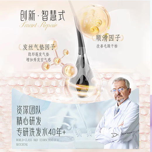 热卖！胖*来断货王！【超值2瓶装】伯纳乌 洗护系列 肤感、颜值、效果、香气统统拉满! 去屑/柔顺/清爽沐浴露/清爽护发素 柔顺滋润 清爽沐浴 525ml/瓶 商品图6