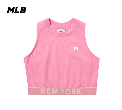 MLB女士夏款新款字母印花无袖短款吊带运动背心3FTK08023【无货退款介意勿拍】 商品图6