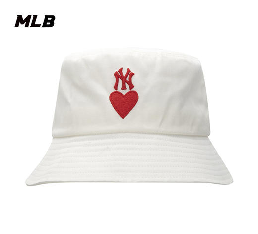 MLB男女同款小标爱心标渔夫帽3AHTH013N 商品图6