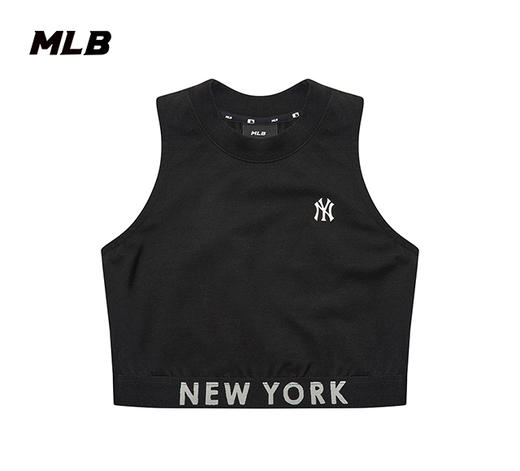 MLB女士夏款新款字母印花无袖短款吊带运动背心3FTK08023【无货退款介意勿拍】 商品图4