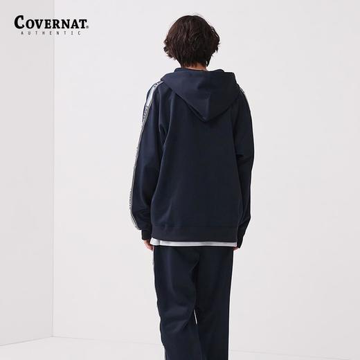 covernat韩国潮牌复古宽松休闲时尚连帽拉链衫2025春夏新CO2401HZ04 商品图3