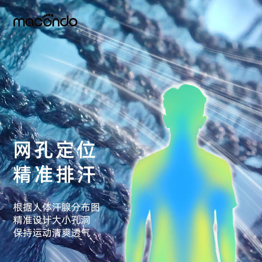 原创单品 | 马孔多虹膜风洞背心  超轻 速干 分区散热 透气 马拉松背心 商品图2