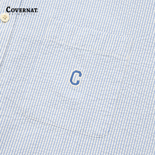 covernat韩国潮牌夏季短袖T恤时尚休闲百搭款男士衬衫短袖CO2302SS05 商品图3