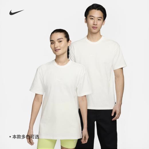 【库存有限 无货将做退款】Nike/耐克基础款男宽松舒适纯棉T恤春季休闲刺绣厚实针织棉DO7393-133 商品图0