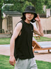 Covernat背心无袖T恤情侣同款男女夏新款内搭宽松休闲叠穿上衣CO2302STE3 商品缩略图1