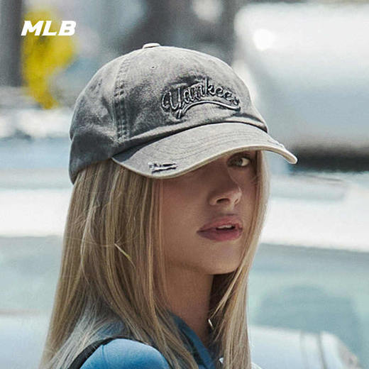 MLB情侣学院风可调节软顶棒球帽24秋季新款3ACPVL64N【无货退款介意勿拍】 商品图1