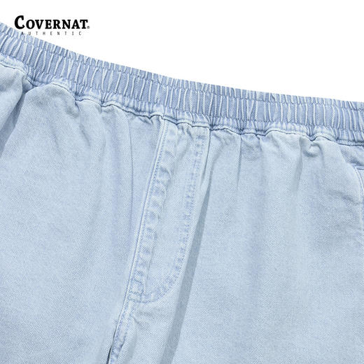 Covernat韩国潮牌休闲纯棉舒适宽松情侣男女同款牛仔短裤春夏CO2402SO03 商品图2