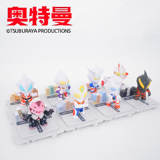 2025新款正版奥特曼儿童玩具卡通人偶手办公仔男孩礼物场景摆件 商品图0