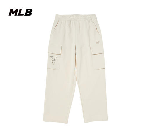 【一口价】MLB男女同款小标简约款多口袋梭织长裤3APTB1444【无货退款介意勿拍】 商品图2