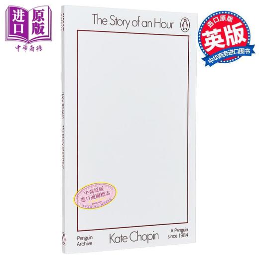 预售 【中商原版】90周年企鹅档案系列 凯特 肖邦 一小时的故事 Penguin Archive The Story of an Hour 英文原版 Kate Chopin 商品图0