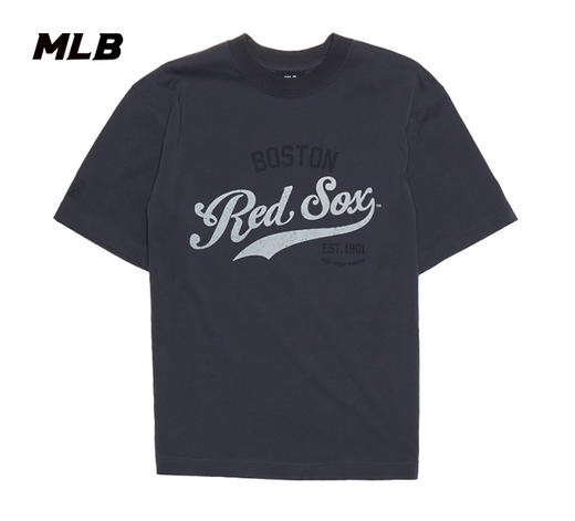 MLB男女同款25春夏新款学院风T恤3ATSV0553 商品图8