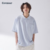 covernat韩国潮牌男式短袖polo衫透气针织潮流T恤2025年春CO2402ST08 商品缩略图3