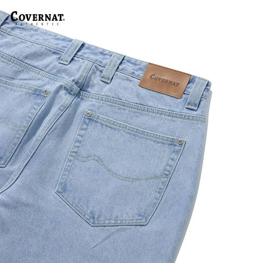 covernat韩国潮牌九分裤时尚休闲卡彭特宽松牛仔裤2024春夏新品CO2401PT08 商品图4