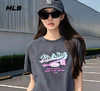 MLB女款时尚复古水洗印花运动休闲T恤短袖25春夏新款T 3FTSV1053 商品缩略图0
