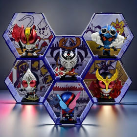 正版假面骑士英雄666系列盲盒手办卡通新款玩具摆件公仔人偶玩偶