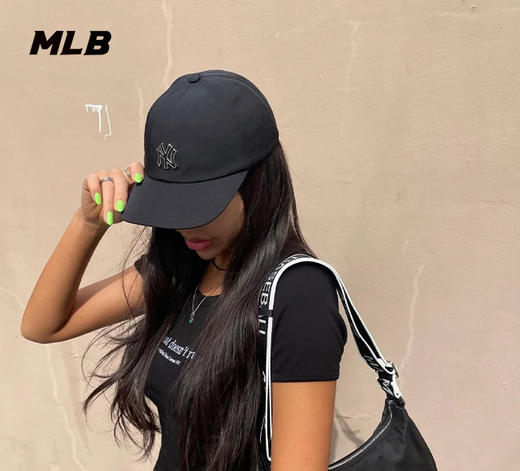 【一口价】MLB男女同款小标金属边BASIC帽子3ACP0392N【无货退款介意勿拍】 商品图0