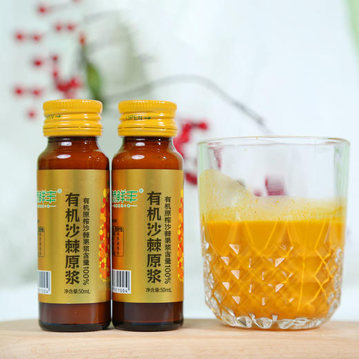 棘鲜丰沙棘原浆 50ml*8瓶 商品图4