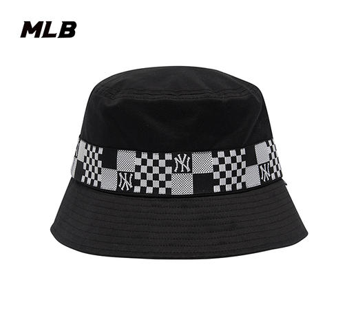 【一口价】MLB男女同款棋盘格渔夫帽3AHTM042N【无货退款】 商品图2