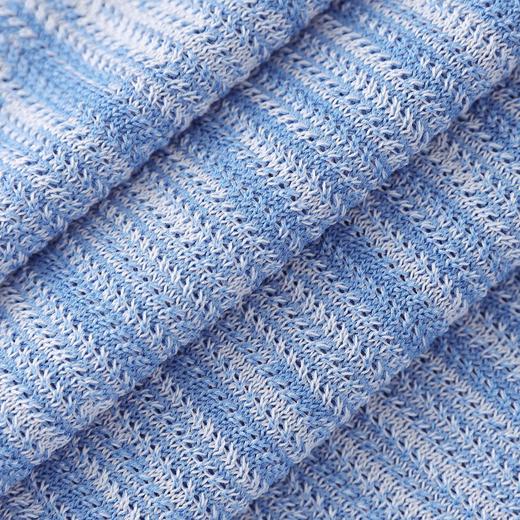 洛诗琳时尚透气针织T恤2025夏季16针超细兰精天丝短袖上衣wl04410 商品图3