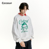 Covernat韩国潮牌套头圆领卫衣情侣涂鸦印花宽松oversize小众高街CO2201CR09 商品缩略图2