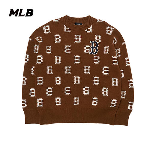 MLB男女同款满印老花系列卫衣3AKPM0126【无货退款】 商品图3