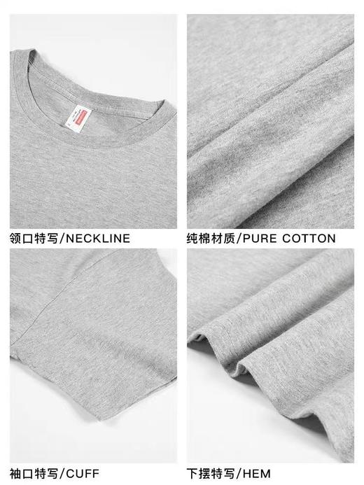 清仓价2025~情侣潮牌100%棉复古线条猫印花短袖T恤-喜出 商品图2