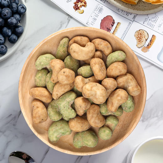 纳特脆芥末味/玉米味烤腰果70g 颗粒大而饱满百搭零食 058756/058757 商品图2