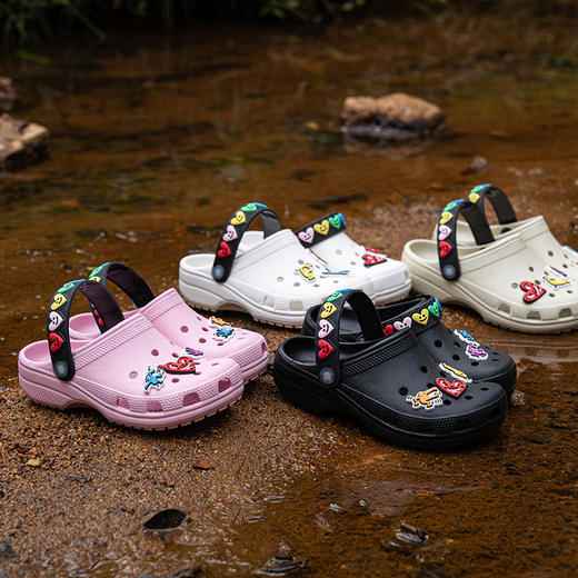 「下单赠鞋花」SACHA 小明星款儿童洞洞鞋，可与「大明星」组成亲子款，超可爱超软乎的儿童洞洞鞋 商品图1