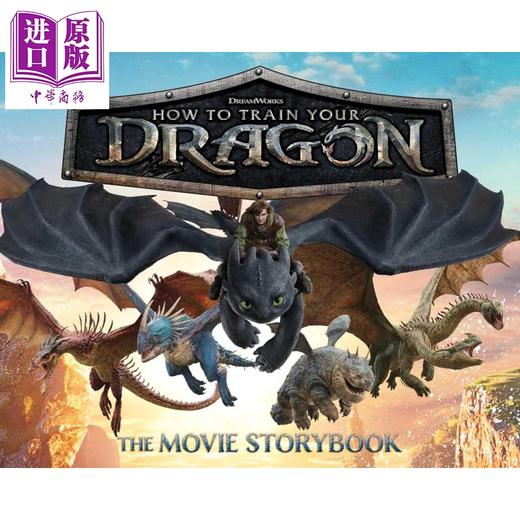【中商原版】驯龙高手电影故事书 How to Train Your Dragon The Movie Storybook 英文原版 儿童绘本故事书 进口童书 迪士尼 商品图0