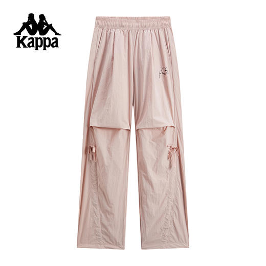 Kappa卡帕背靠背运动长裤女2025夏季新款休闲宽松防泼水男款裤子KPDJCAY61 商品图1