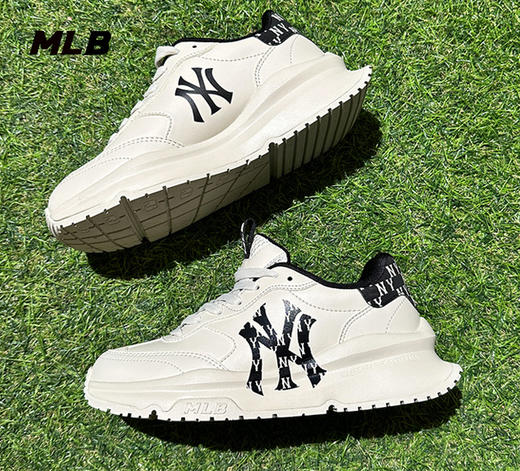 MLB男女同款老花标基础款跑步鞋3ASHCRM3N【无货退款介意勿拍】 商品图2
