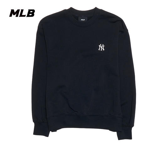 MLB简约纯色小标男女同款卫衣3AMTB0151 商品图5
