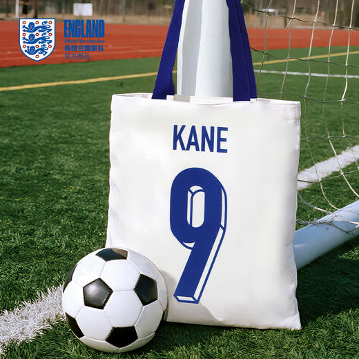 【官方正版】英格兰国家队 | 白蓝色球员印号单肩帆布包通勤包 商品图4