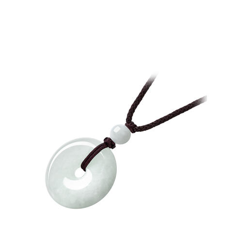 K65131-A-X051K00012801 周大福CHOW TAI FOOK 珠宝经典翡翠平安扣玉坠项链吊坠配珠配绳-K65131 商品图1