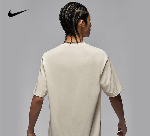 Nike/耐克短袖男夏新款时尚贴片经典棉质宽松运动T恤FZ1913-133 商品图3