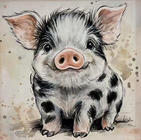 Edyta《小香猪》原作 商品图0