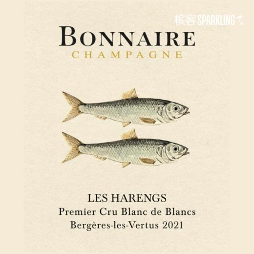 Bonnaire ‘LES HARENGS 2021’ Premier Cru Blanc de Blancs 宝奈儿香槟“子鲱鱼”2021年一级白中白 商品图4